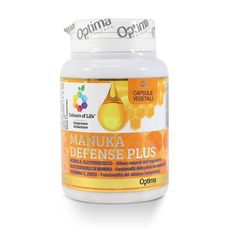 Manuka Defense Plus Colors Of Life® Optima Naturals 40 Gélules 495 mg