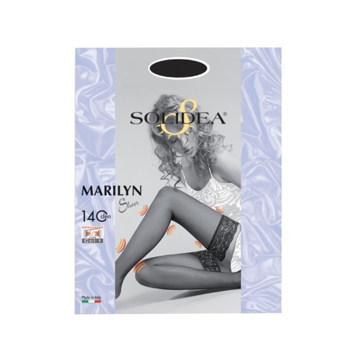 Marilyn Bas 140 Den Sheer Solidea® Couleur Camel Taille 3-ML