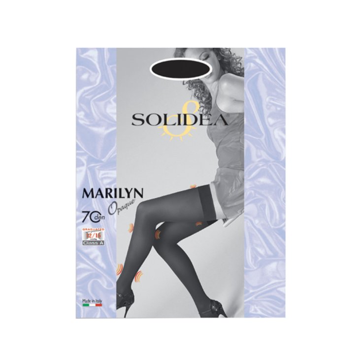 Marilyn Hold Ups 70 Den Opaque Solidea® Couleur Noir Taille 3-ML 1 Paire