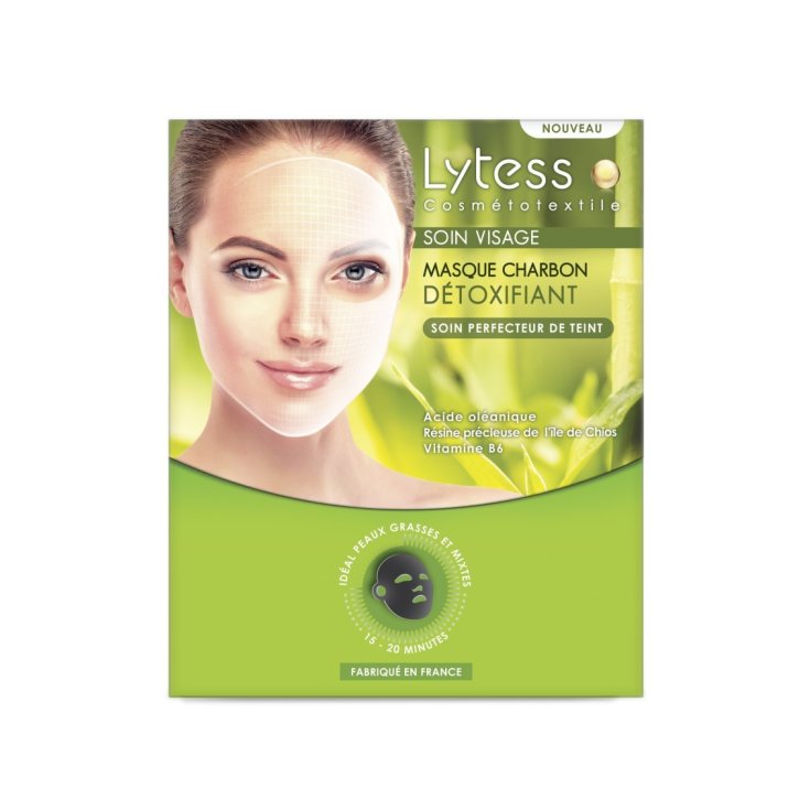 Lytess Cosmetotextile Masque au charbon 1 pièce