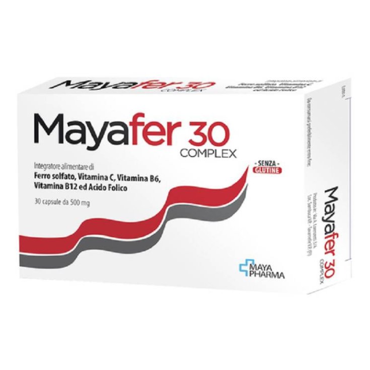 Mayafer 30 Complexe Maya Pharma 30 Gélules