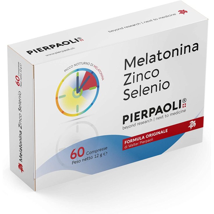 Mélatonine Zinc Sélénium Pierpaoli® 30 Comprimés