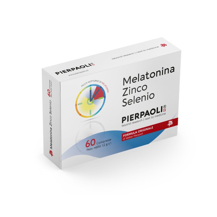 Mélatonine Zinc Sélénium Pierpaoli® 60 Comprimés