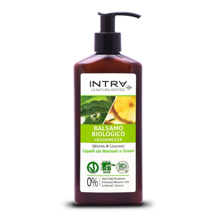 Baume Légèreté Bio Menthe & Citron Intra 250 ml