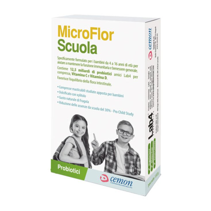 Microflor Scuola Cemon 30 Comprimés à Croquer