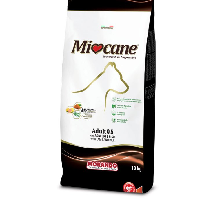 Miocane® Adulte 0,5 Agneau Et Riz MORANDO 10Kg