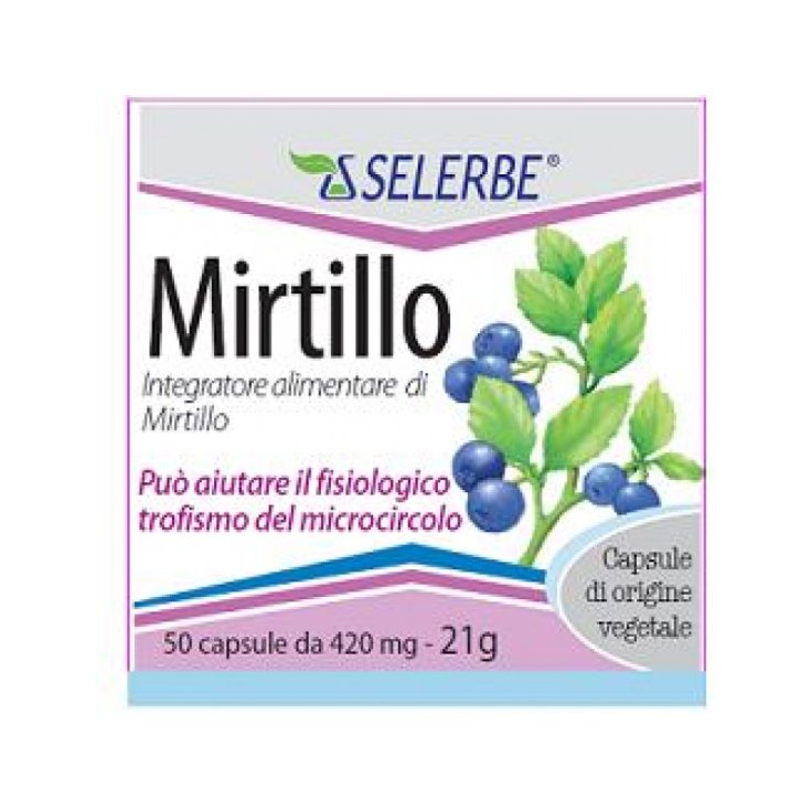 SELERBE® Extrait de Myrtille Titré 50 Gélules