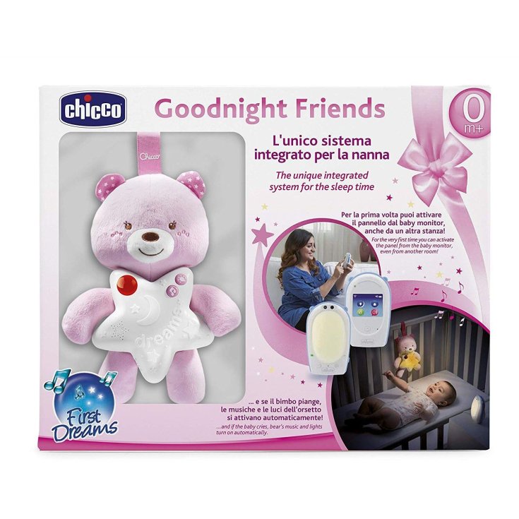 Moniteur et panneau Goodnight Friends Baby Girl Chicco®