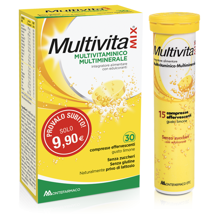 Multivitamix® MONTEFARMACO 30 Promo Comprimés Effervescents