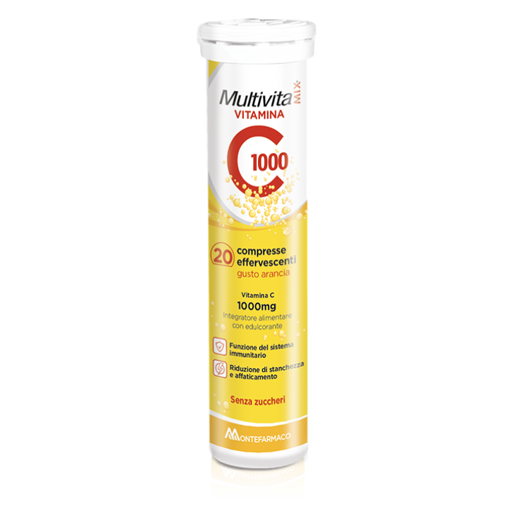 MultivitaMix® VITAMINE C 1000 MONTEFARMACO 20 Comprimés