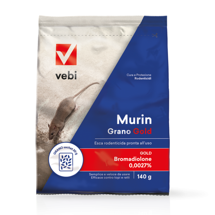 Murin Grano Gold Rodenticide Appât Vebi 140g