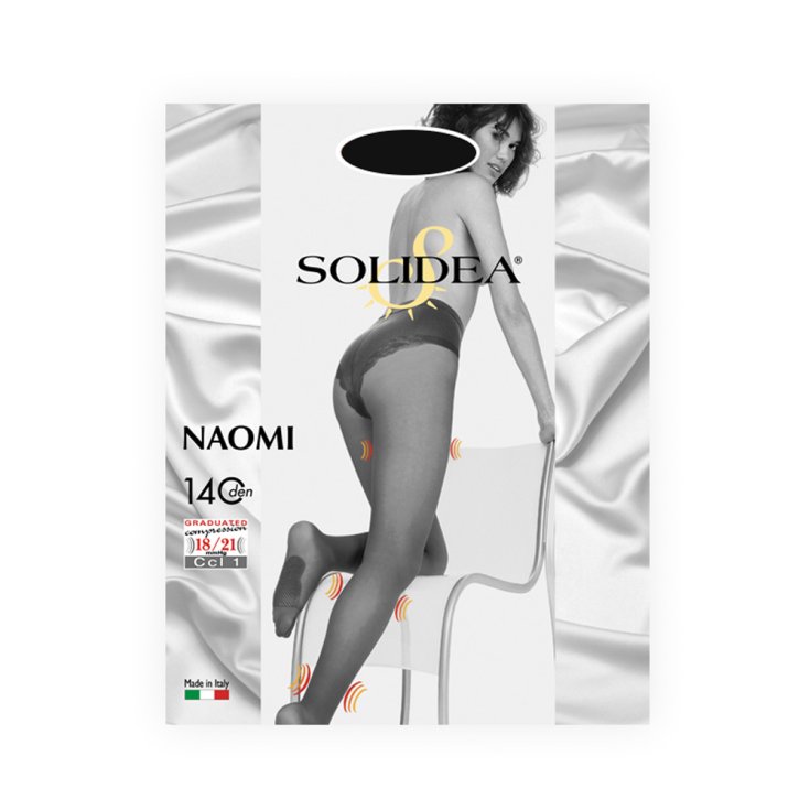 Naomi Solidea® 140 Den Collant Couleur Glace Taille 2-M 1 Paire