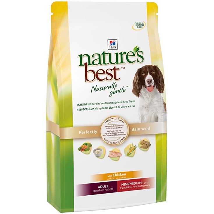 Nature's Best ™ Naturally Gentle ™ Canin Adult Mini / Medium Avec Chicken Hill's ™ 12kg