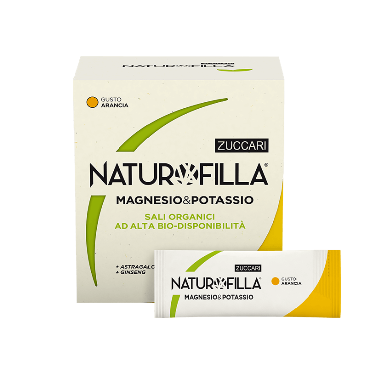 Naturofilla® Magnésium & Potassium Saveurs Orange Zuccari 14 Stick