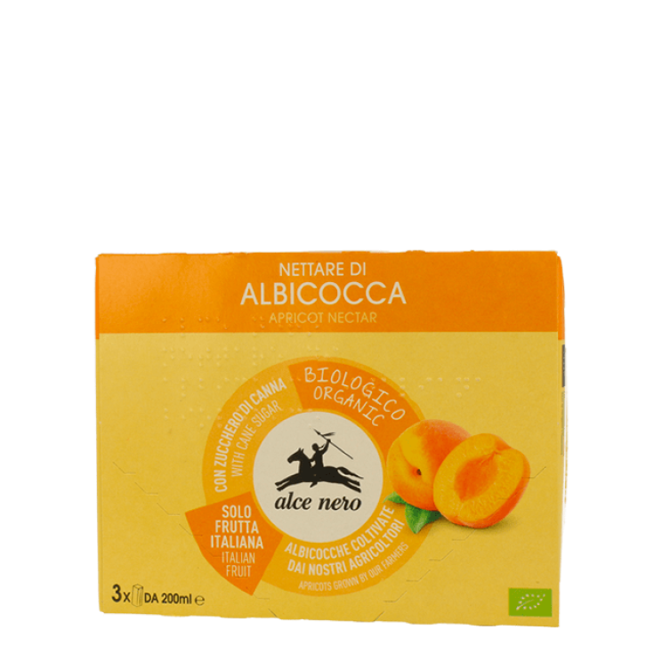 Alce Nero Nectar d'Abricot Bio 3x200ml