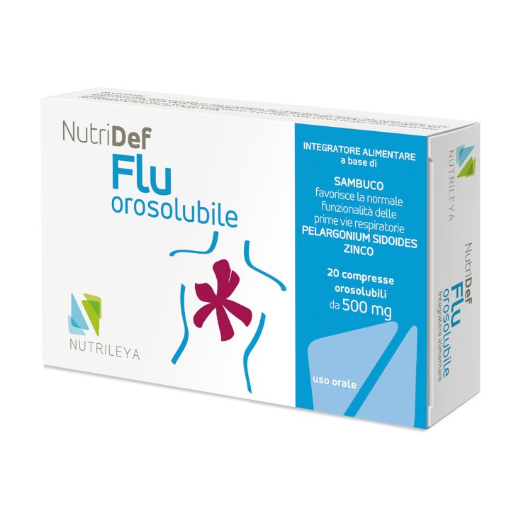 Nutridef Grippe Orosoluble Nutrileya 20 Comprimés