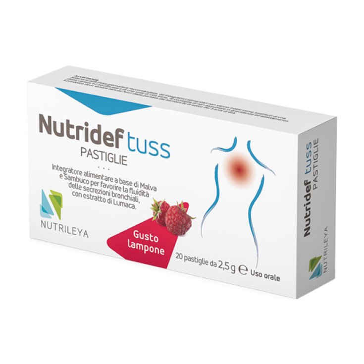 Nutridef Tuss Framboise Nutrileya 20 Comprimés