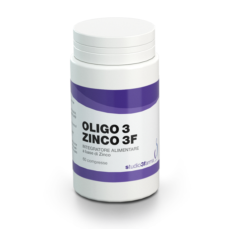 Oligo 3 Zinc 3F Studio 3 Farma 60 Comprimés