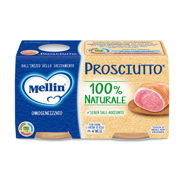 Jambon Viande Homogénéisée Mellin 2x120g