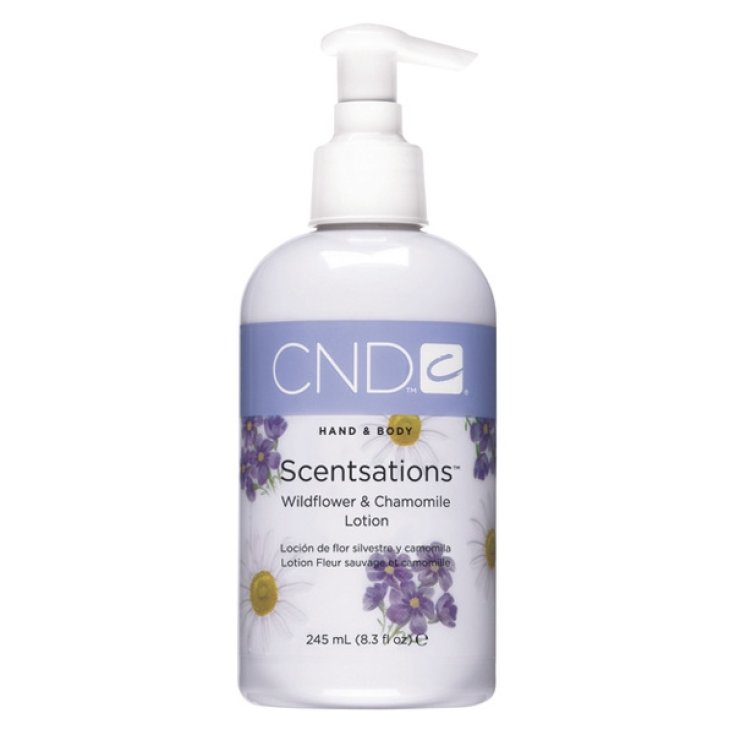 Cnd Hand Body Scentsations - Lotion Hydratante Fleurs Sauvages & Camomille 245ml