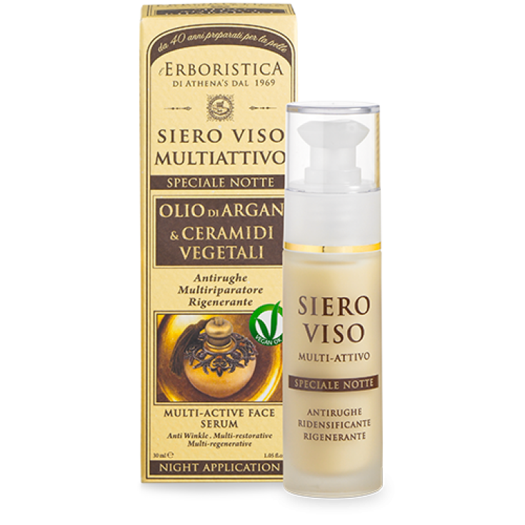L 'Erboristica Di Athena's Multi-Active Face Serum With Argan Oil 30ml