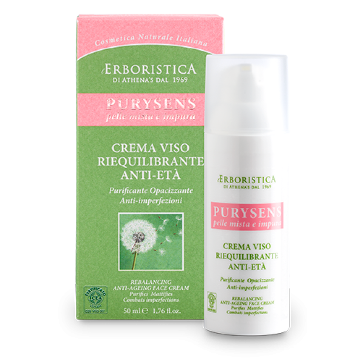 Athena's Purysens Anti Age Crème Visage Rééquilibrante 50 ml