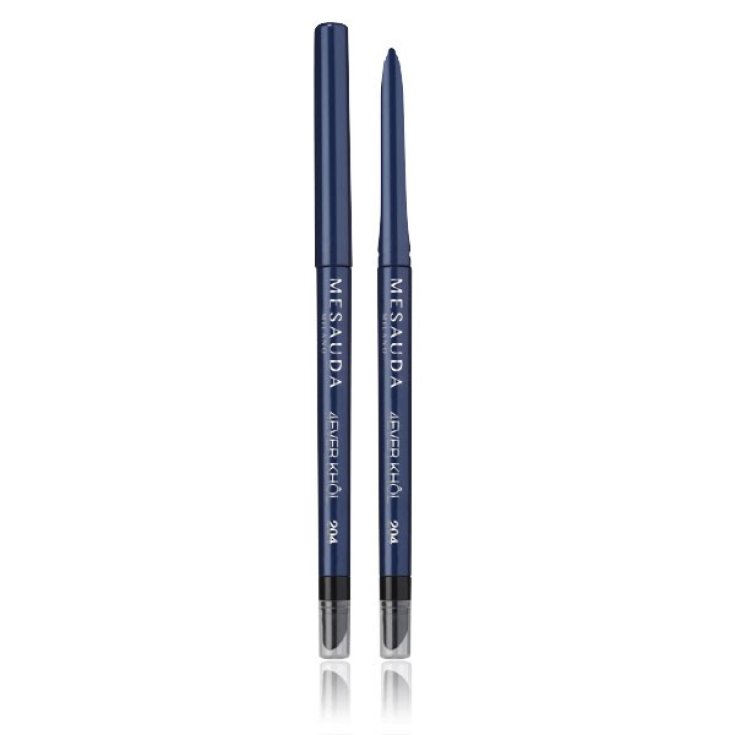 Mesauda Milano 4Ever Khol Crayon pour les yeux automatique Waterproof 204 Bleu 0,35 g