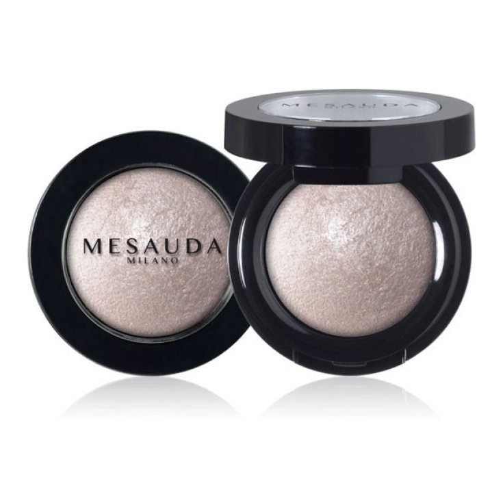 Fard à paupières de luxe Mesauda Cotto Wet & Dry Eyeshadow Color 306 Silve
