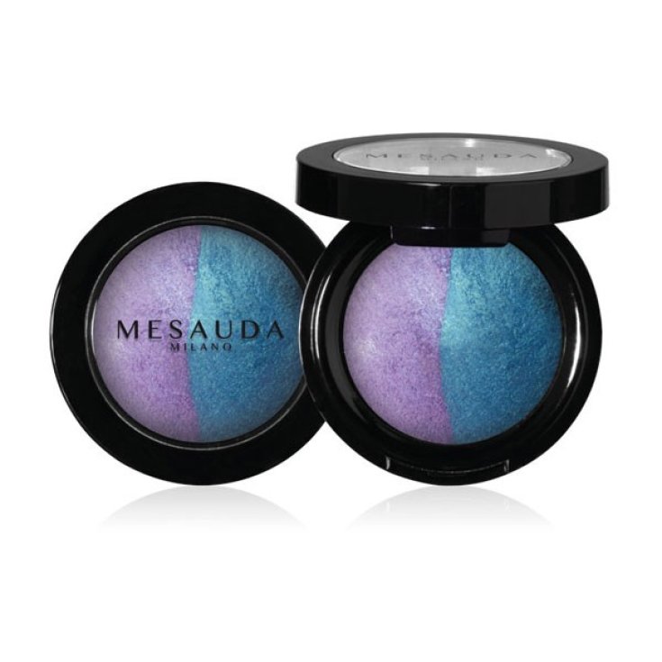 Mesauda Luxury Eyeshadow Duo Ombre à Paupières Cotto Duo Wet & Dry 504 Belle