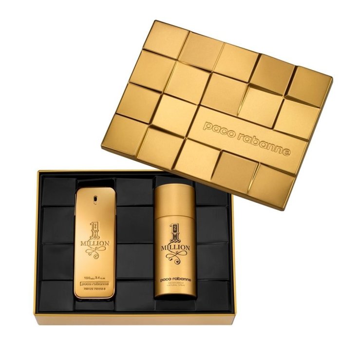 Paco Rabanne One Million Eau De Toilette 100ml Vapo + Déodorant 150ml