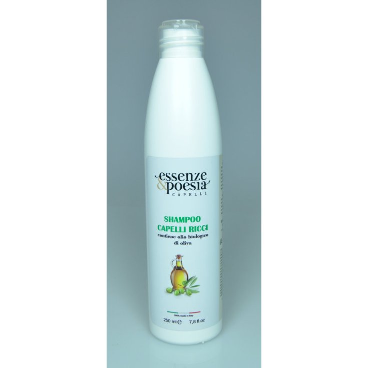 Essenze & Poesia Shampooing Cheveux Bouclés À L'Huile D'Olive Bio 250 ml