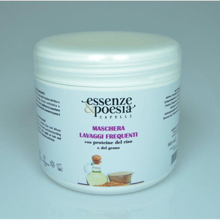 Essences & Poetry Masque Capillaire Lavage Fréquent Hydratant 500 ml