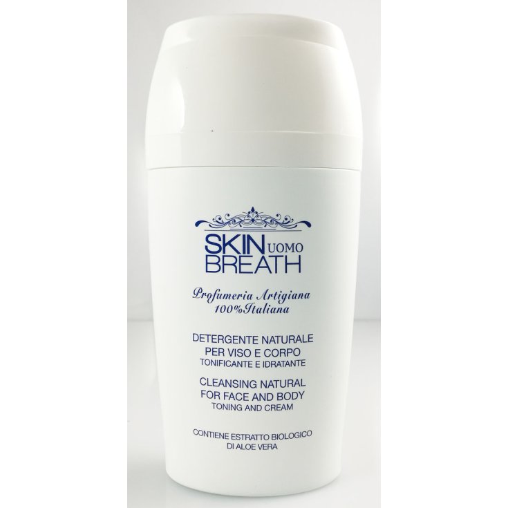 Essenze & Poesia Skin Breath Nettoyant Naturel Visage Corps Homme 200 ml