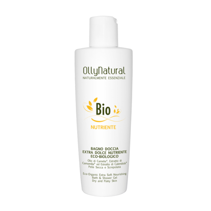 OllyNatural Eco-Bio Gel Douche Nourrissant Extra Doux 250 ml