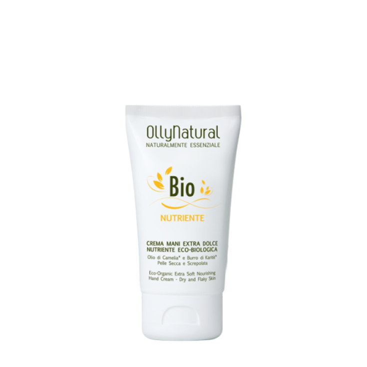 OllyNatural Eco-Bio Crème Mains Nourrissante Extra Douce 75 ml