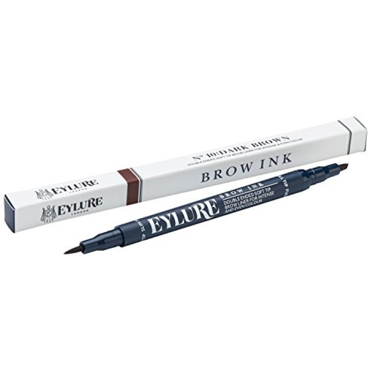 Uragme Eylure Brow Ink Marqueur à Sourcils Couleur 10 Marron Foncé