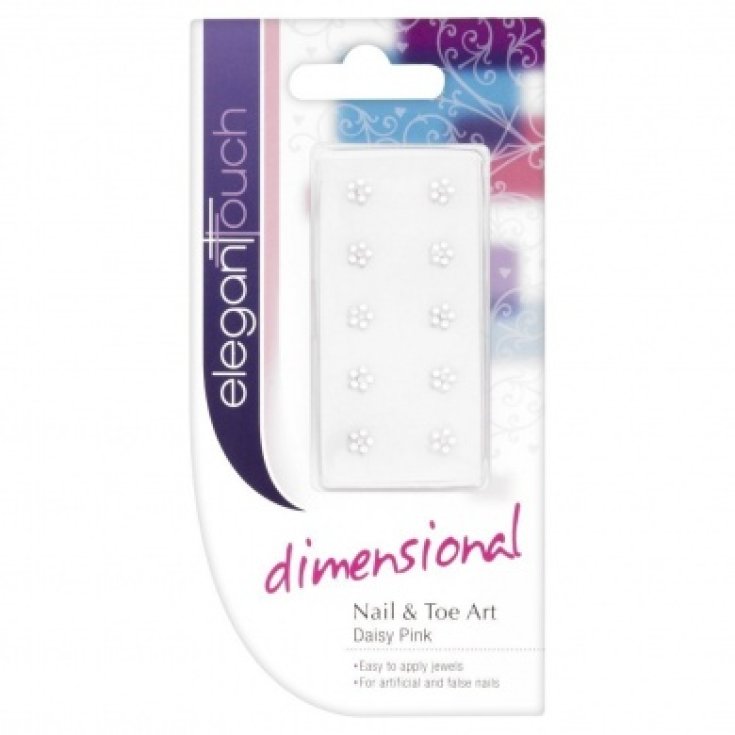 Uragme Elegant Touch Dimensional Nail & Toe Art Marguerite Rose