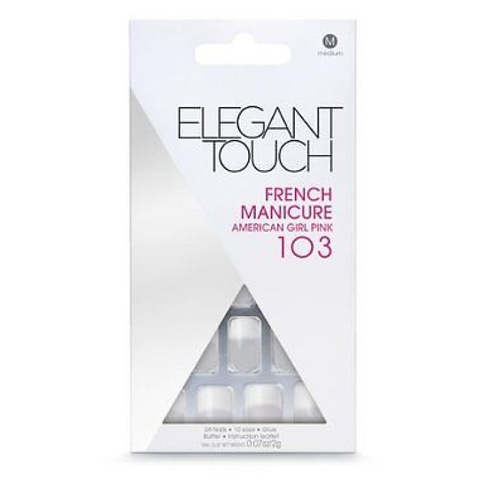 Uragme Elegant Touch American Girl Rose 103 Ongles Moyens