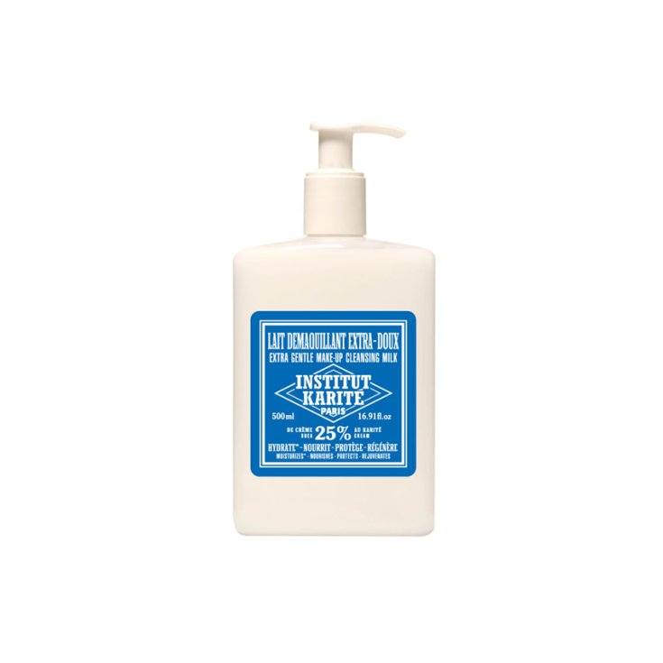 Institut Karitè Lait Demaquillant Extra-Doux Lait Démaquillant 500 ml