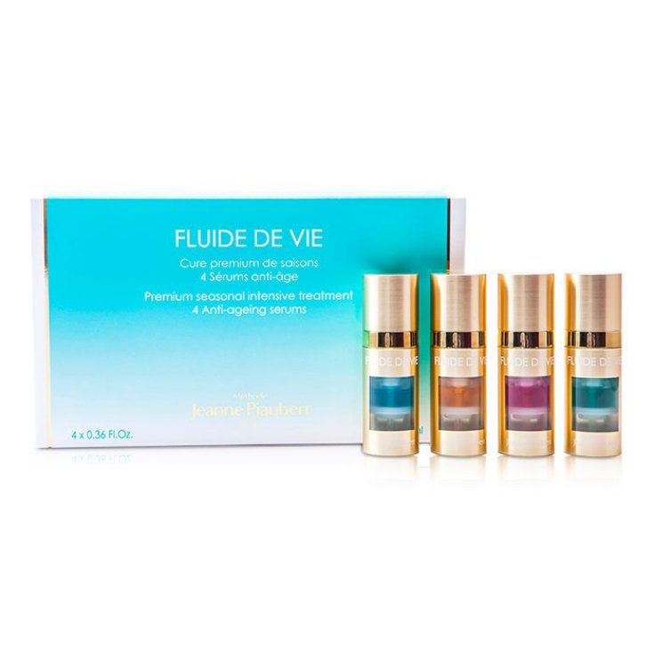 Jeanne Piaubert Fluide De Vie Sérum Visage Traitement Intensif Saisonnier 4x11 ml Jeanne Piaubert Fluide De Vie Sérum Visage Traitement Intensif Saisonnier 4x11 ml