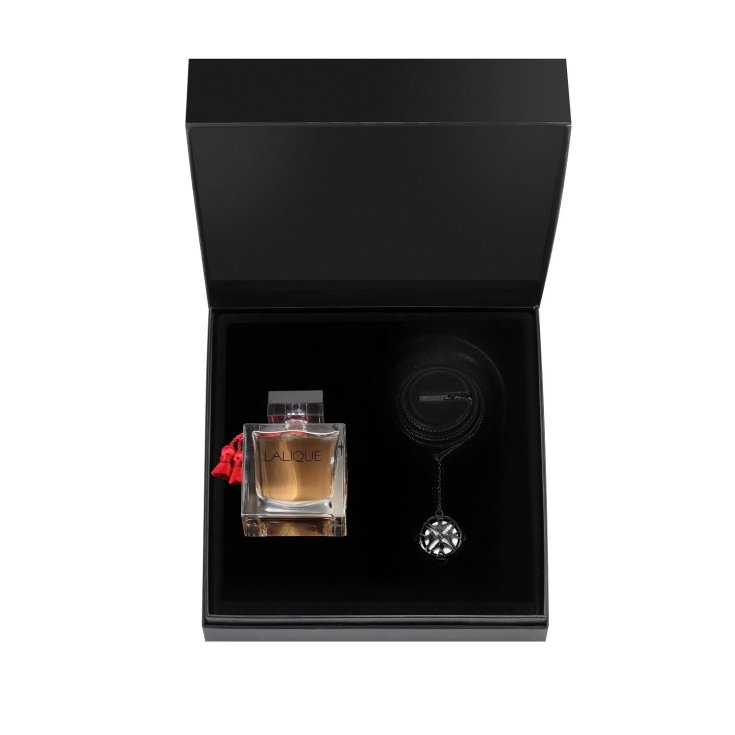 Collier Lalique Perle De Cristal - Édition Limitée Eau De Rochas, Occasion, Fabriqué En France