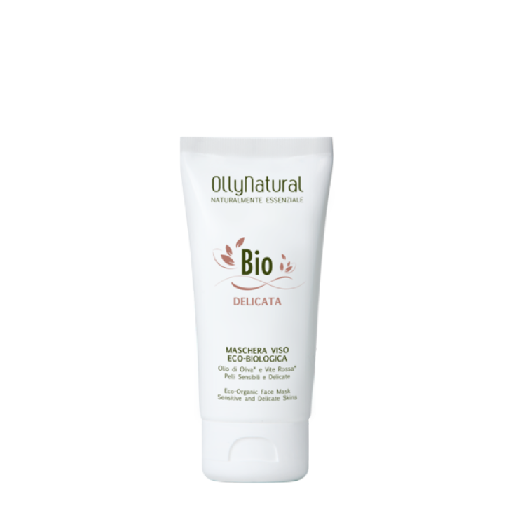 OllyNatural Bio Delicate Masque Visage Eco-Bio 100 ml