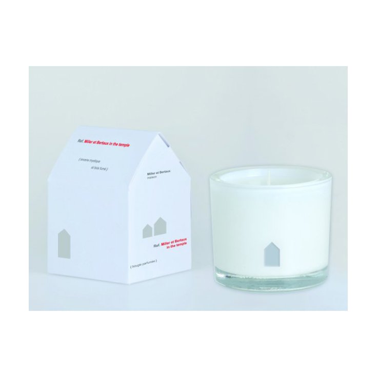 Miller & Bertaux Dans Le Temple Bougie Pour Environnement 200g