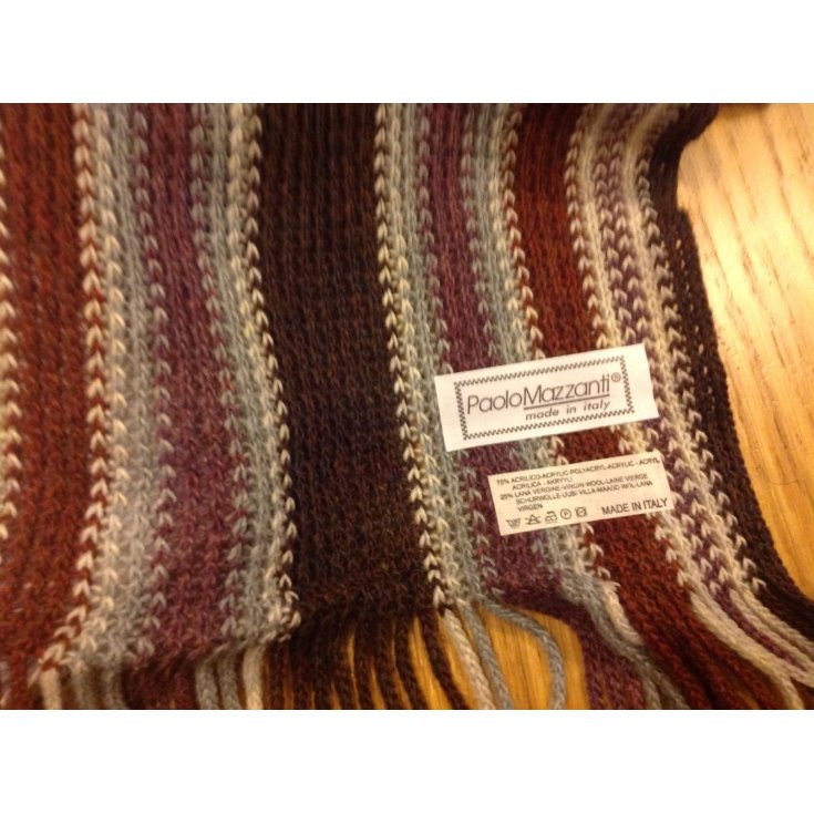 Paolo Mazzanti écharpe en laine 1 pièce