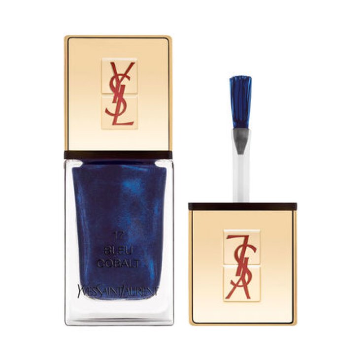 * YSL LA LAQUE COUTURE 17 BLEU COBAL