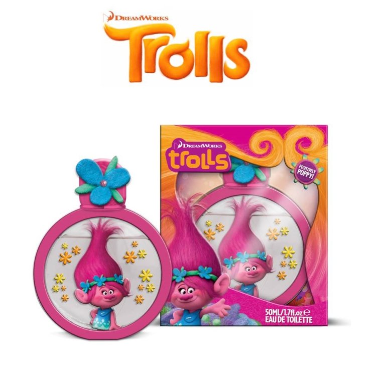 Franco Zarri Trolls Coquelicot Eau De Toilette Vaporisateur 50 ml