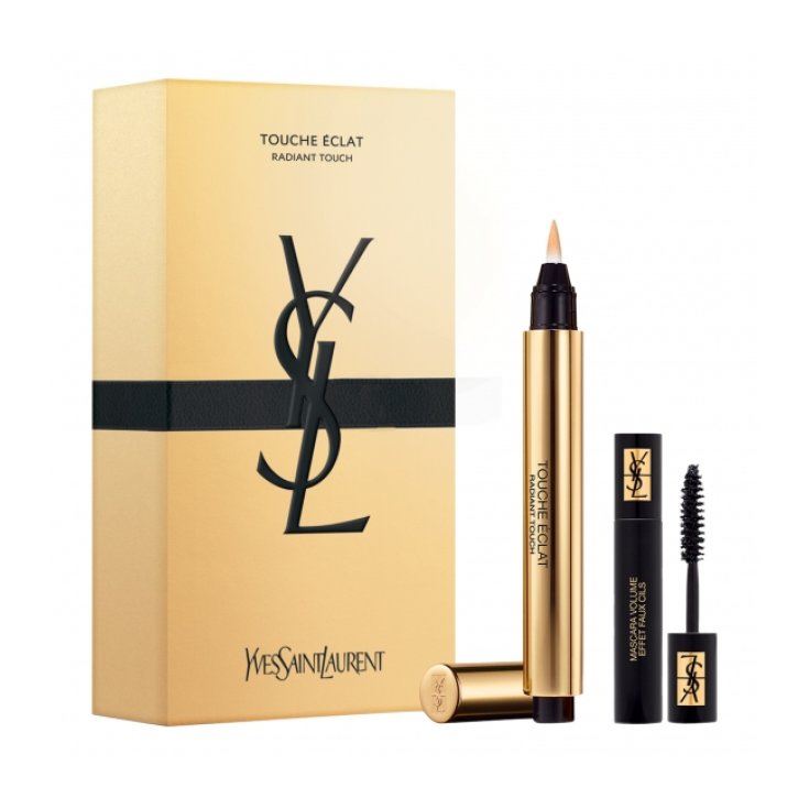 Yves Saint Laurent Touche Eclat Color Corrector 2 Ivoire Lumiere + Mini Mascara Volume 2 ml