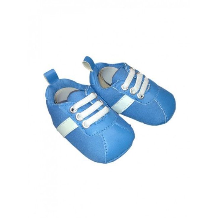 Chaussures bébé garçon pastel bleu clair 17