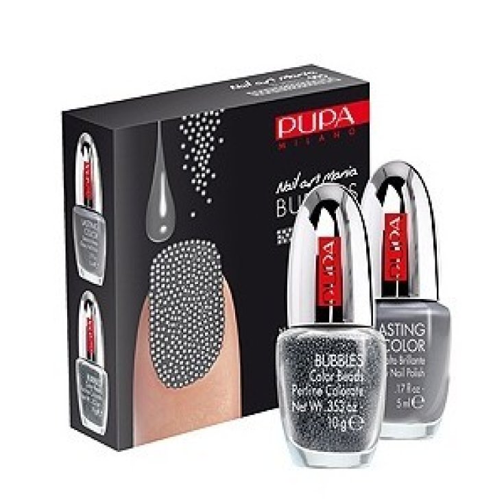 Pupa Nail Art Mania Bubbles Ongles Tridimensionnels 005 Gris