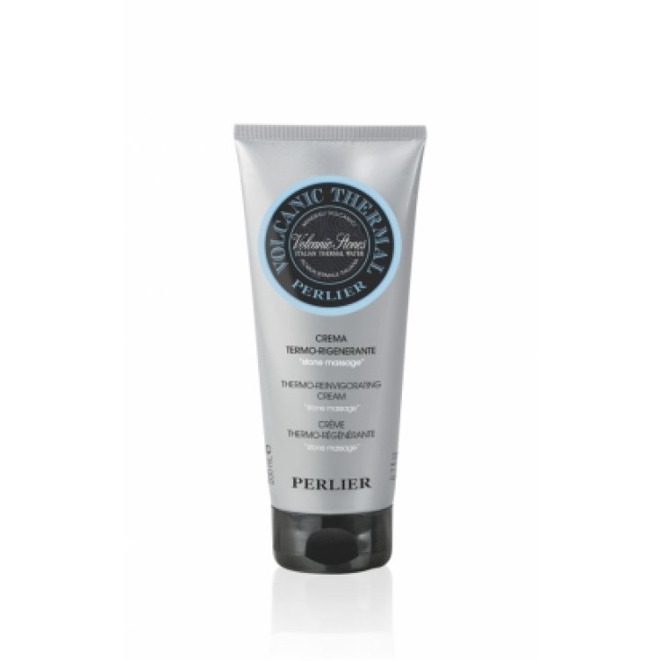 Perlier Volcanic Thermal Crème Thermo-Régénérante "Massage aux Pierres" 200 ml